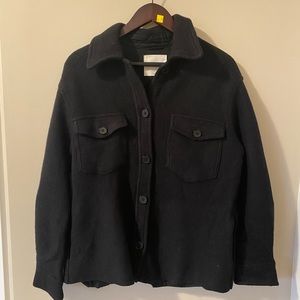 Wilfred Black Wool Jacket